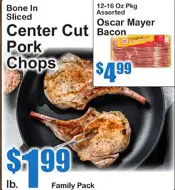 SuperFresh Bone In Sliced Center Cut Pork Chops offer