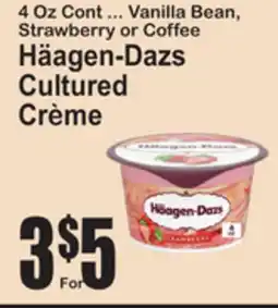 SuperFresh Häagen-Dazs Cultured Crème offer