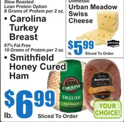 SuperFresh • Carolina Turkey Breast • Smithfield Honey Cured Ham offer