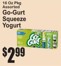 SuperFresh Go-Gurt Squeeze Yogurt offer