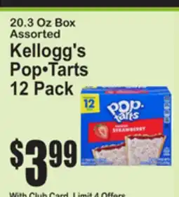 SuperFresh 20.3 Oz Box Assorted Kellogg's Pop•Tarts offer