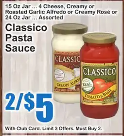 SuperFresh Classico Pasta Sauce offer