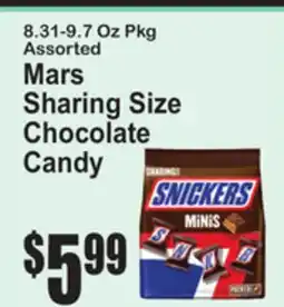 SuperFresh Mars Sharing Size Chocolate Candy offer