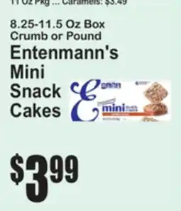 SuperFresh Entenmann's Mini Snack Cakes offer