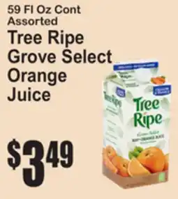 SuperFresh Tree Ripe Grove Select Orange Juice offer