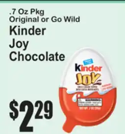 SuperFresh Kinder Joy Chocolate offer