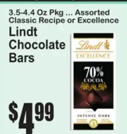SuperFresh Lindt Chocolate Bars offer
