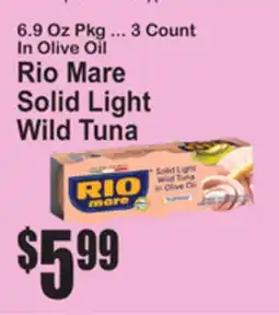 SuperFresh Rio Mare Solid Light Wild Tuna offer