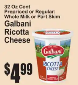 SuperFresh Galbani Ricotta Cheese offer