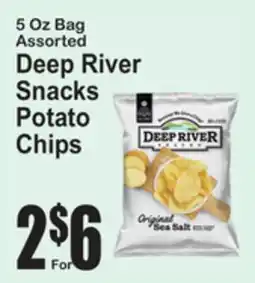 SuperFresh 5 Oz Bag Assorted Deep River Snacks Potato Chips offer