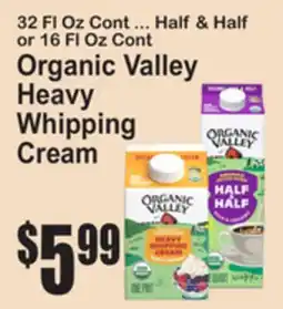 SuperFresh Organic Valley Heavy Whipping Cream offer