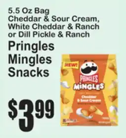 SuperFresh Pringles Mingles Snacks offer