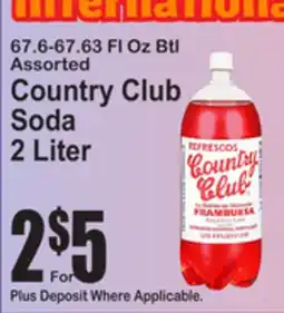 SuperFresh Country Club Soda offer