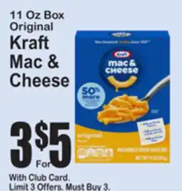 SuperFresh 11 Oz Box Original Kraft Mac & Cheese offer