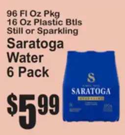 SuperFresh Saratoga Water offer