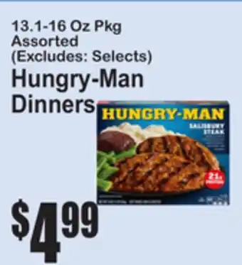 SuperFresh Hungry-Man Dinners offer