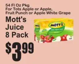 SuperFresh Mott's Juice offer