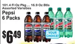 SuperFresh Pepsi 6 Packs offer