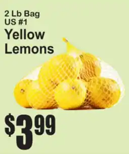 SuperFresh 2 Lb Bag US #1 Yellow Lemons offer