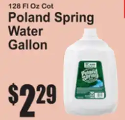 SuperFresh Poland Spring Water Gallon offer