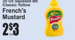 SuperFresh French's Mustard offer