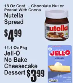 SuperFresh Nutella Spread 13 Oz Cont ... Chocolate Nut or Peanut With Cocoa offer