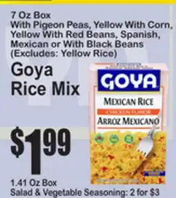 SuperFresh Goya Rice Mix offer