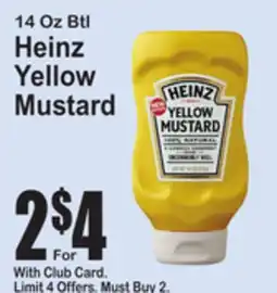 SuperFresh Heinz Yellow Mustard offer