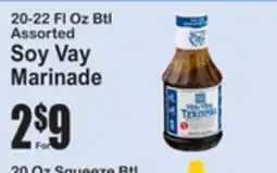 SuperFresh 20-22 FL Oz Btl Assorted Soy Vay Marinade offer