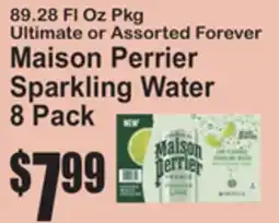 SuperFresh Ultimate or Assorted Forever Maison Perrier Sparkling Water offer