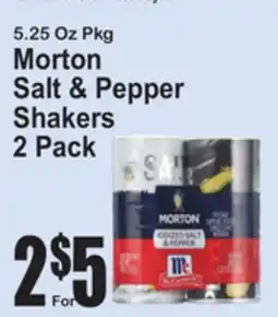 SuperFresh Morton Salt & Pepper Shakers offer