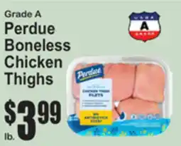 SuperFresh Grade A Perdue Boneless Chicken Thighs offer