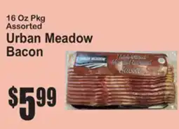 SuperFresh 16 Oz Pkg Assorted Urban Meadow Bacon offer