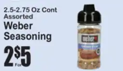 SuperFresh Weber Seasoning offer