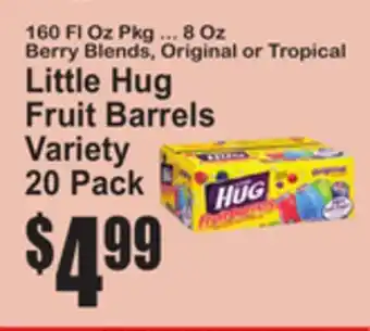 SuperFresh Little Hug Fruit Barrels Variety offer