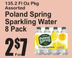 SuperFresh Poland Spring Sparkling Water offer