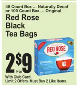 SuperFresh Red Rose Black Tea Bags offer