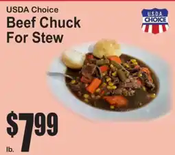 SuperFresh USDA Choice Beef Chuck For Stew offer