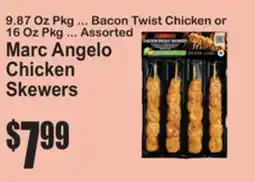 SuperFresh Marc Angelo Chicken Skewers offer