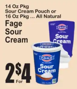 SuperFresh Fage Sour Cream offer