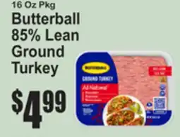 SuperFresh Butterball 85% Lean Ground Turkey offer