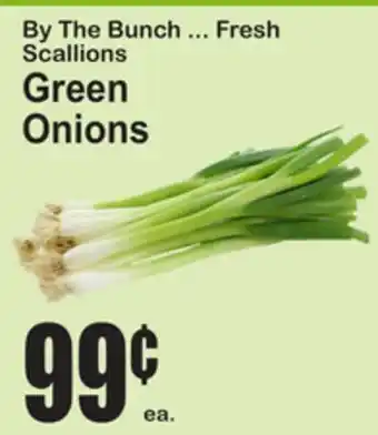 SuperFresh By The Bunch ... Fresh Scallions Green Onions offer