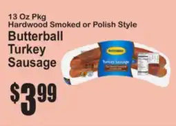 SuperFresh Butterball Turkey Sausage offer