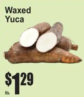 SuperFresh Waxed Yuca offer