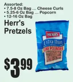 SuperFresh Assorted Herr's Pretzels offer