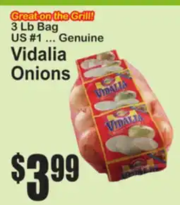 SuperFresh US #1 ... Genuine Vidalia Onions offer