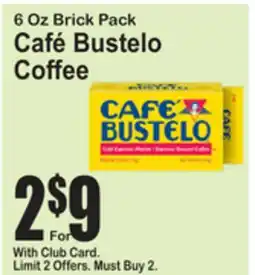 SuperFresh Café Bustelo Coffee offer