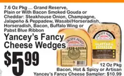 SuperFresh Yancey's Fancy Cheese Wedges offer