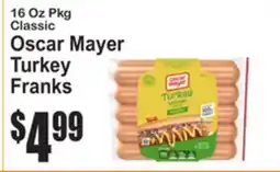 SuperFresh Oscar Mayer Turkey Franks offer