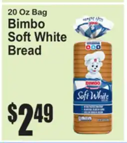 SuperFresh 20 Oz Bag Bimbo Soft White Bread offer